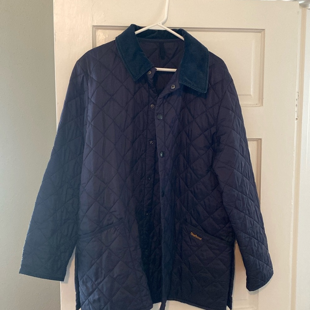 Quilted Barbour jacket